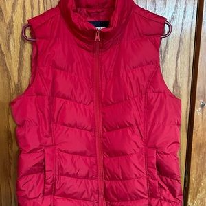 Lands End Women’s Down Puffer Vest size L